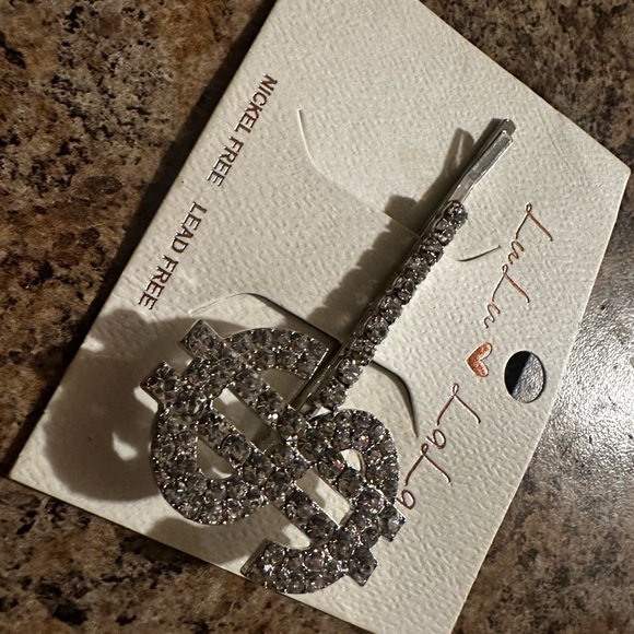 🆕 Rhinestone $ Bobby Pin - Picture 3 of 4